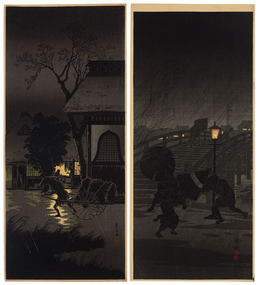 A group of two prints