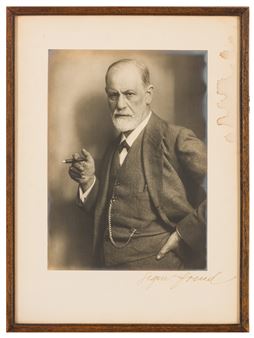 Photographic portrait of Sigmund Freud - Max Halberstadt