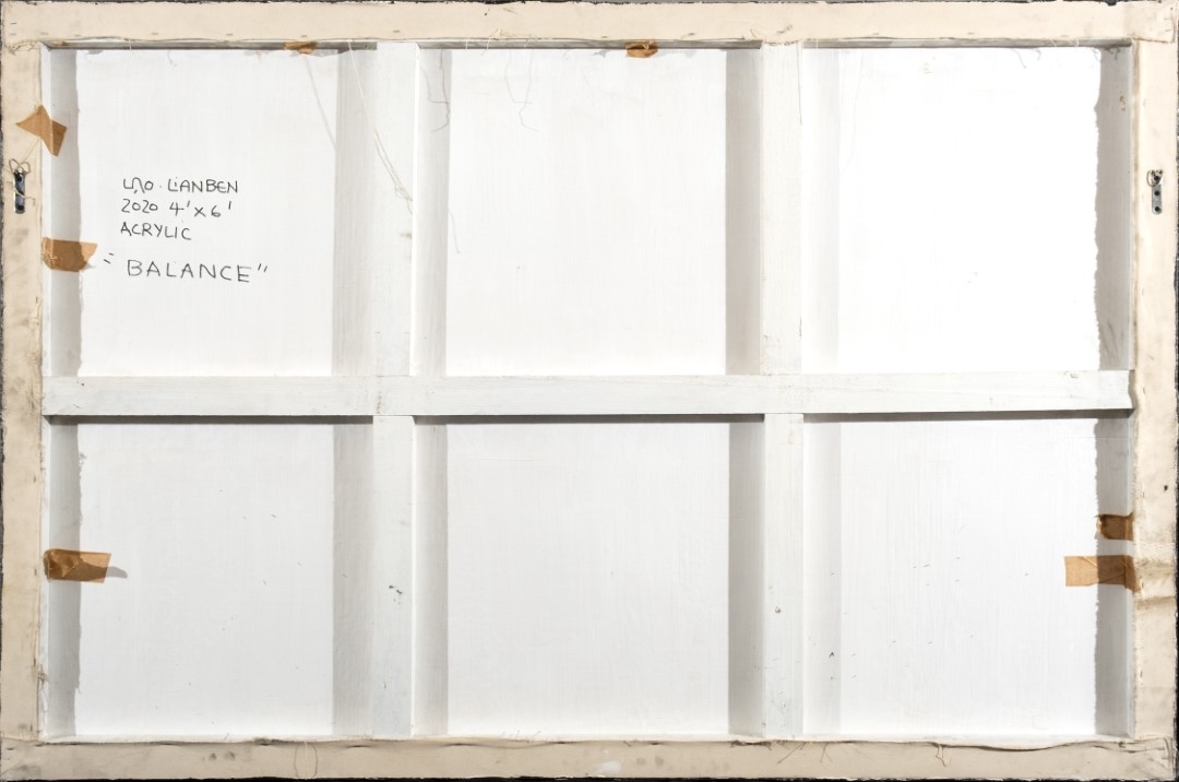 Artwork by Lao Lian Ben, Balance, Made of Acrylic