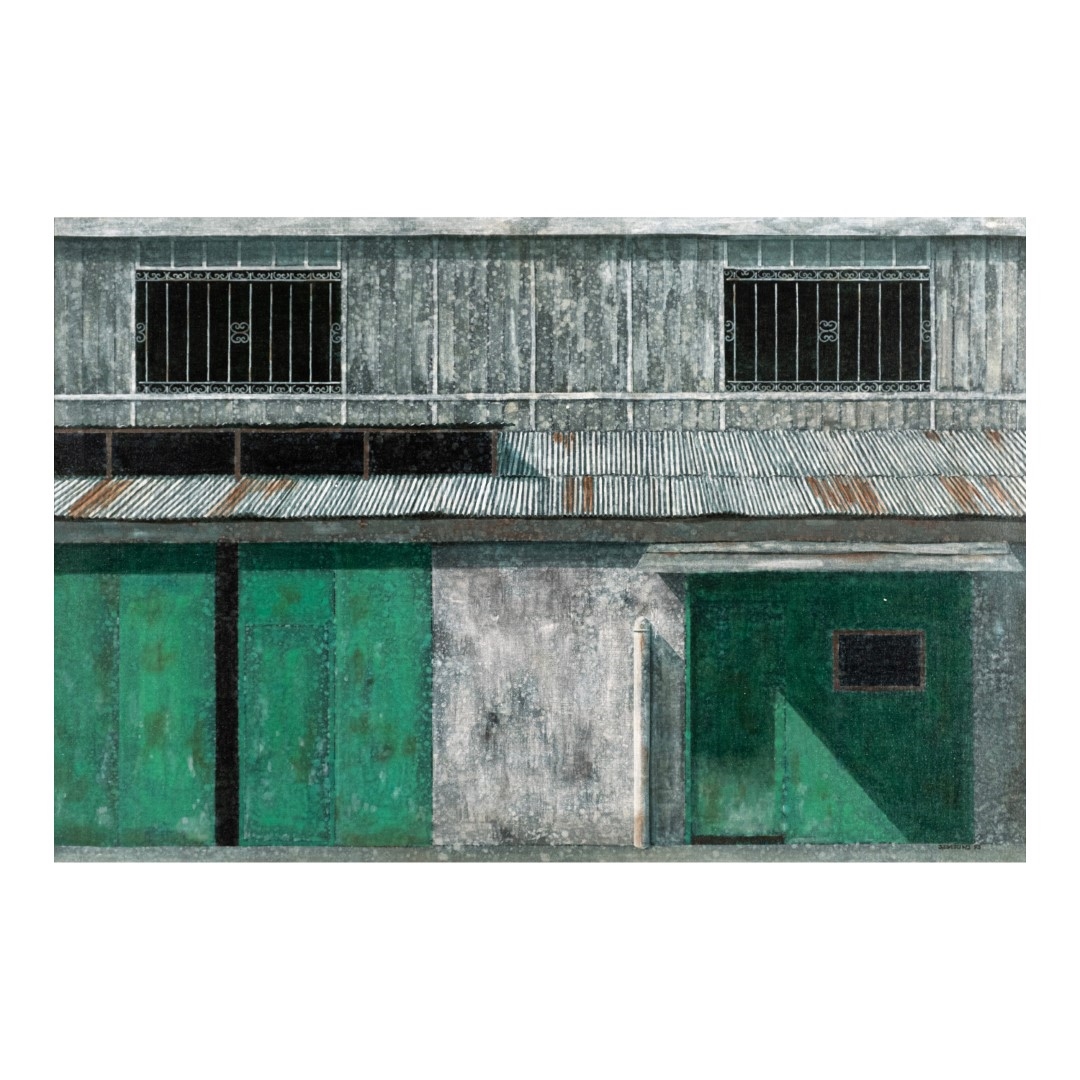 Artwork by Lino Severino, Vanishing Scene # 214, Made of Oil On Canvas