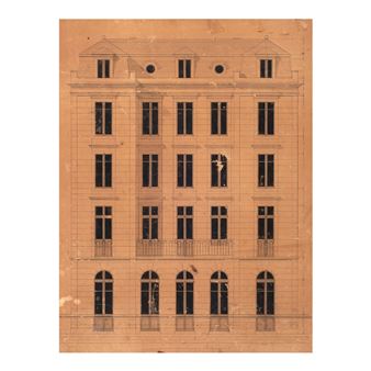 Elevation of the Facade of Rizal’s Academy - José Rizal