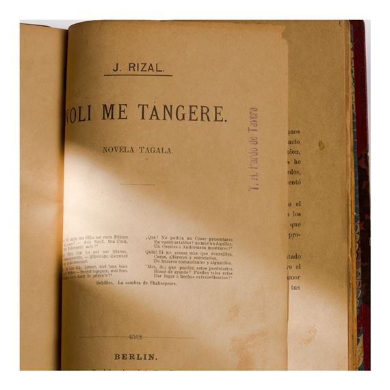 Noli Me Tangere - José Rizal