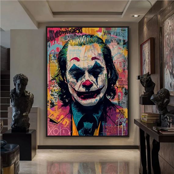 Pop art of the Joker by Vice