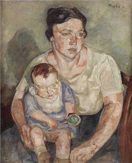 Motherhood by Maria-Mela Muter, 1920s