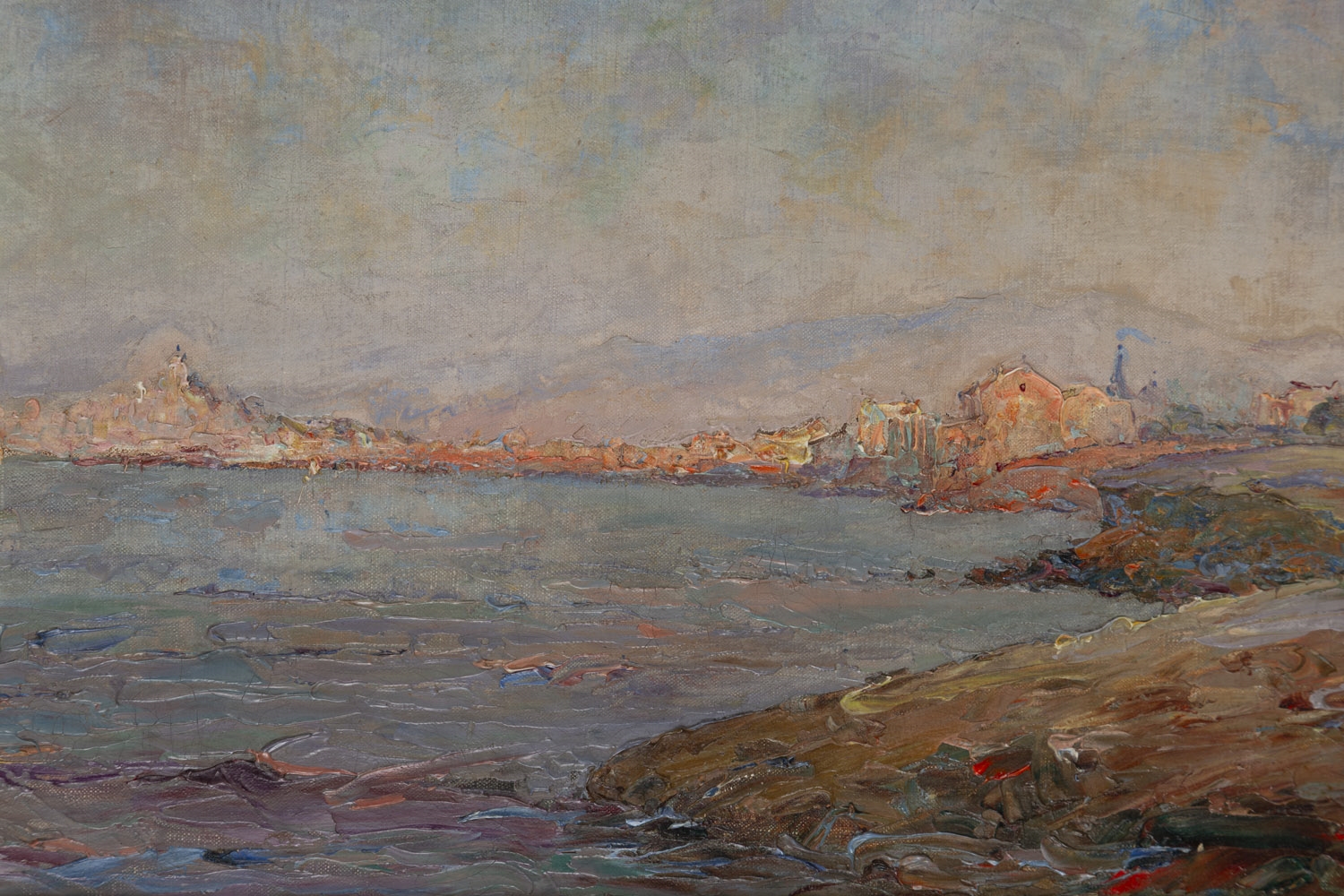 Olga Slom | Landscape with a Bay | MutualArt
