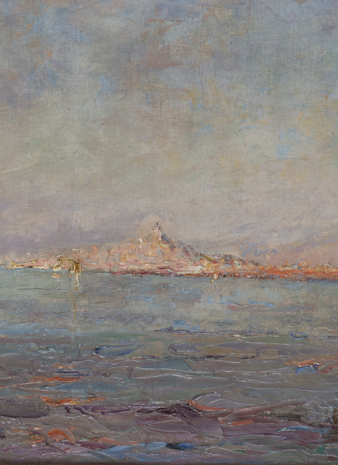 Olga Slom | Landscape with a Bay | MutualArt