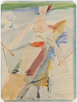 Rowing Woman - Hanna Pachniewska-Betley