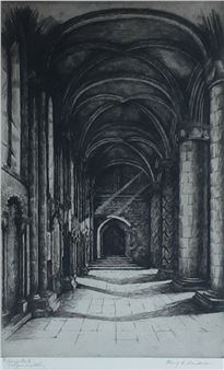 DUNFERMLINE ABBEY AND THE THISTLE CHAPEL IN EDINBURGH - Mary Henderson