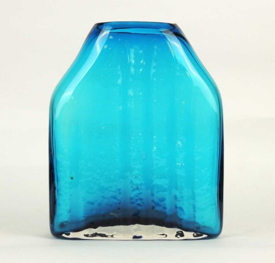 Artwork by Geoffrey Baxter, WHITEFRIARS SHOULDER GLASS VASE, Made of Glass