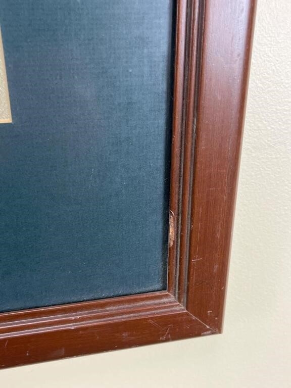 Artwork by Brian D. Morgan, Framed Photograph of Pebble Beach Golf Links, Made of Photograph