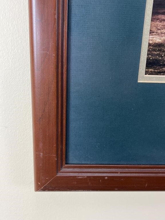 Artwork by Brian D. Morgan, Framed Photograph of Pebble Beach Golf Links, Made of Photograph