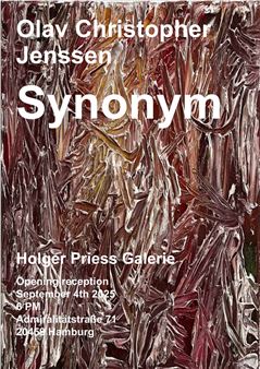 Olav Christopher Jenssen: Synonym - Doerrie Priess Gallery Hamburg
