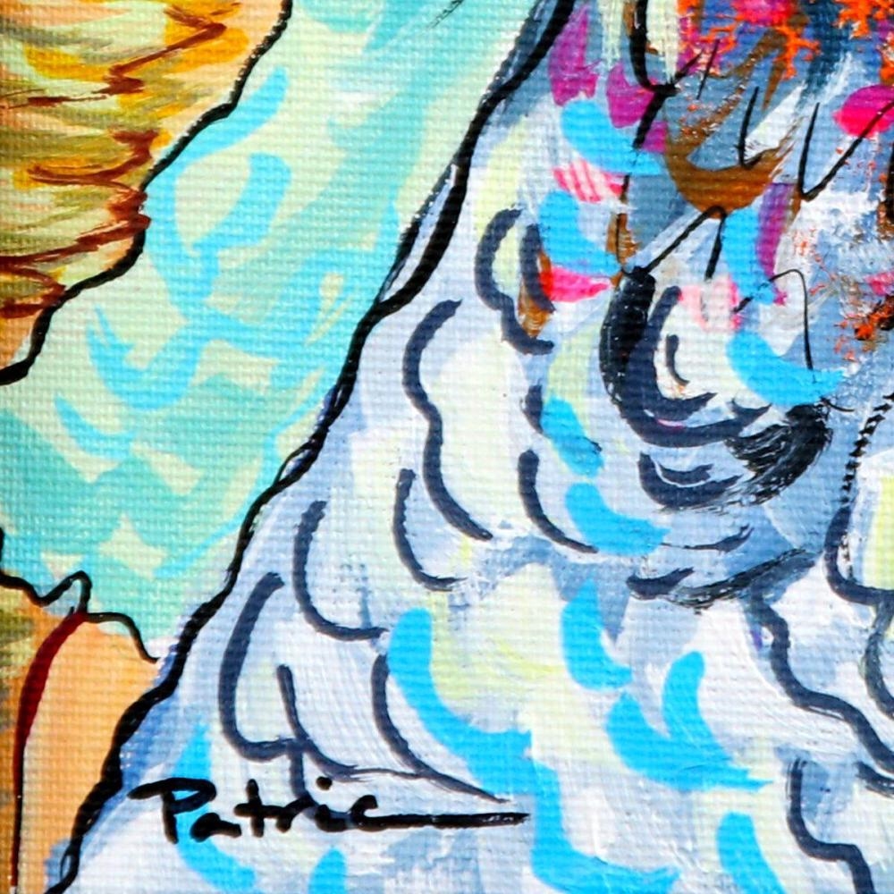 Artwork by Patricia Govezensky, The Dance of Devotion, Made of Acrylic On Canvas