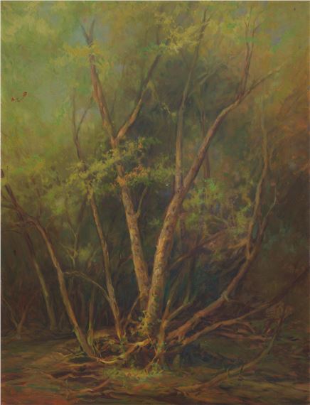 Untitled (Tree) - Ustad Allah Bux