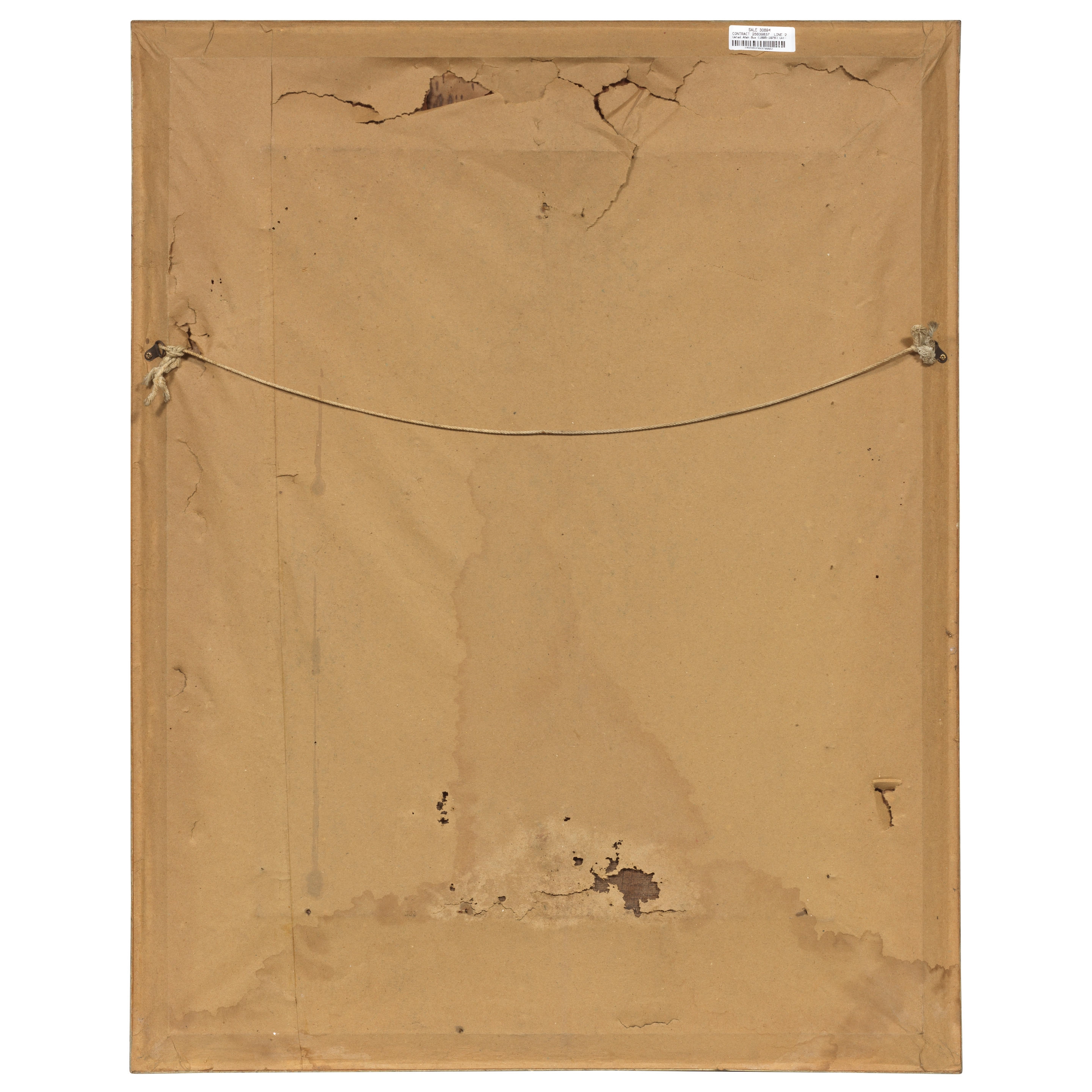 Artwork by Ustad Allah Bux, Untitled (Tree), Made of oil on board