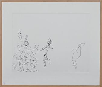 THREE WORLD FACES - Ken Whisson