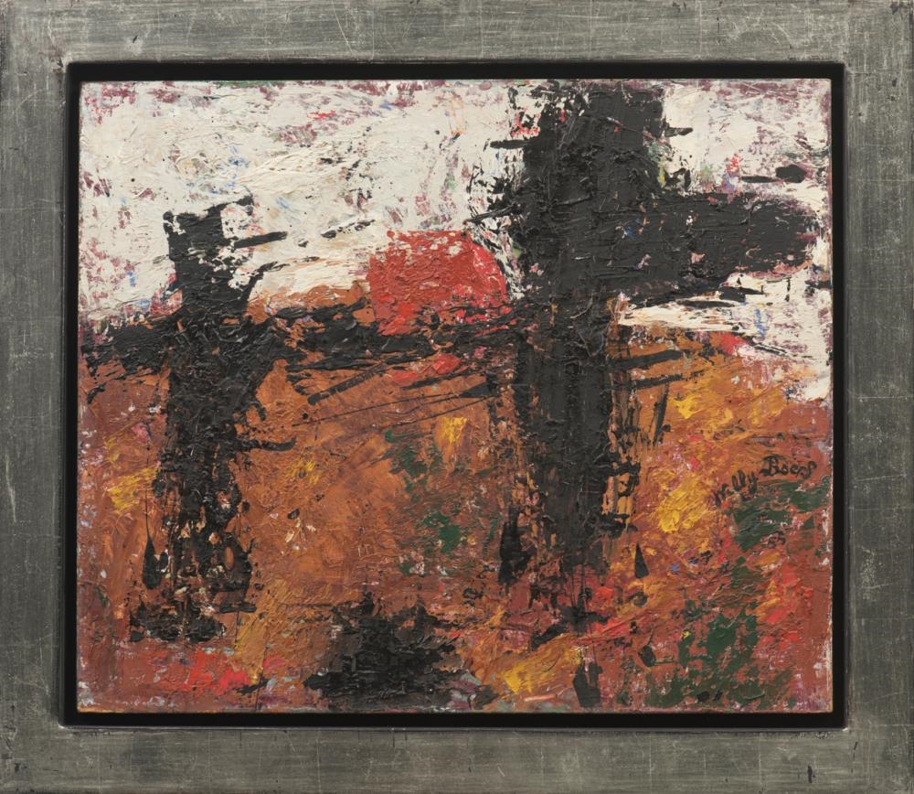 Artwork by Willy Boers, Fantomen [Phantoms, Made of Oil On Board