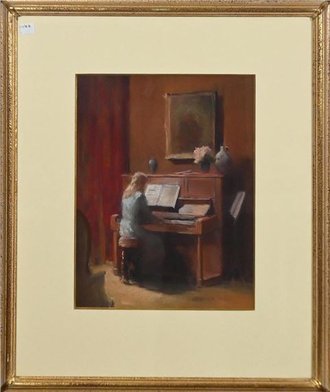 GIRL AT THE PIANO - Jacqueline Fowler