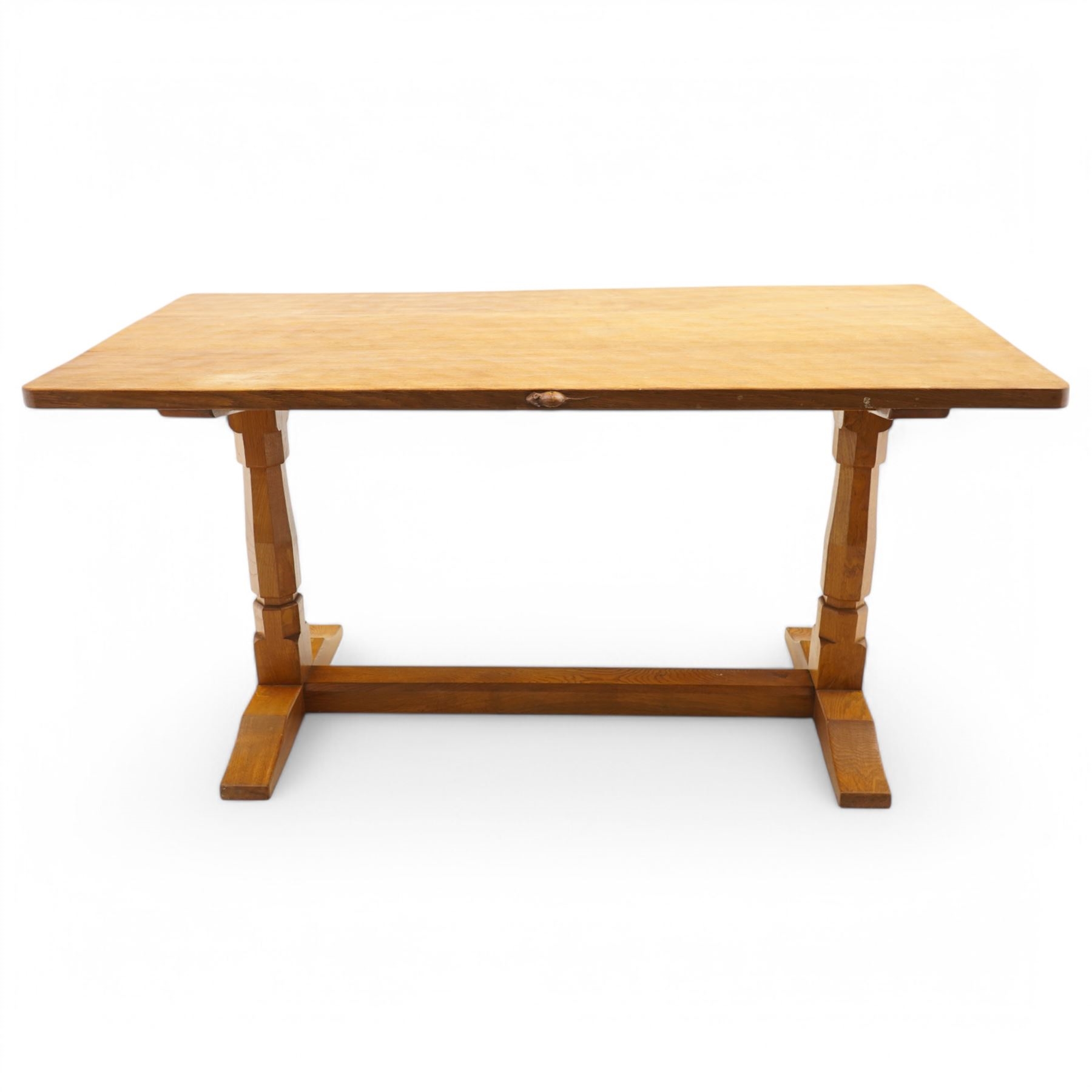 Robert Thompson | Mouseman - oak refectory dining table | MutualArt