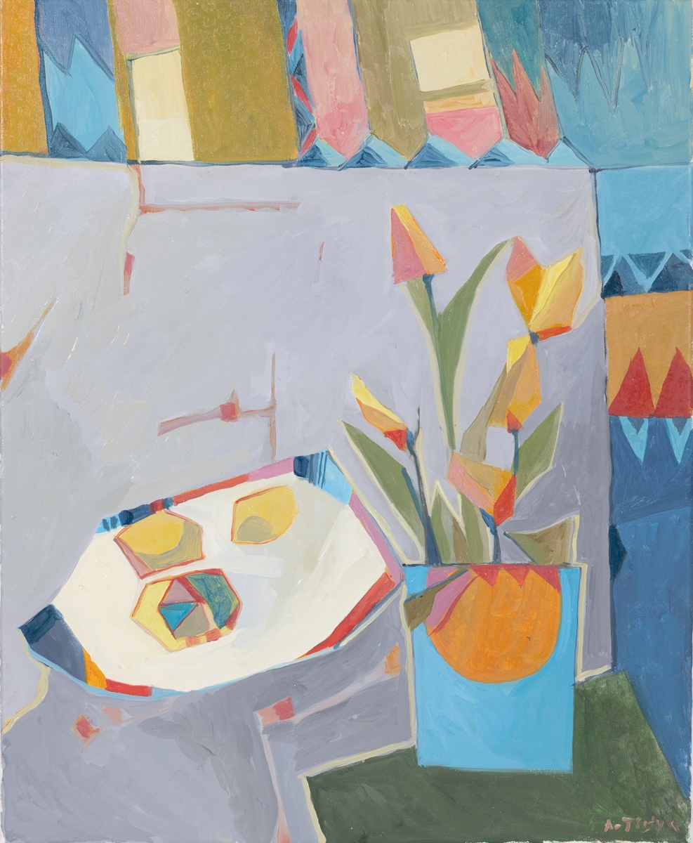 Artwork by Anzhela Tistyk, Energia codziennoÅci, Made of Oil, Canvas