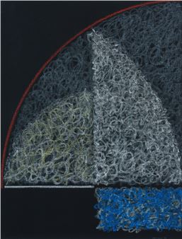 Arcs on Black - Milan Mrkusich