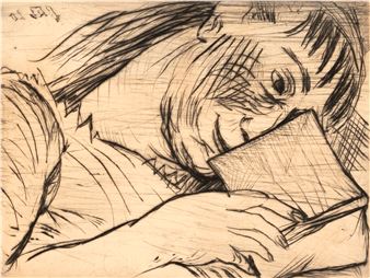 Lesende - Paul Kleinschmidt