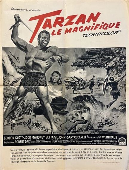 TARZAN LE MAGNIFIQUE / TARZAN THE MAGNIFICENT - Robert Day