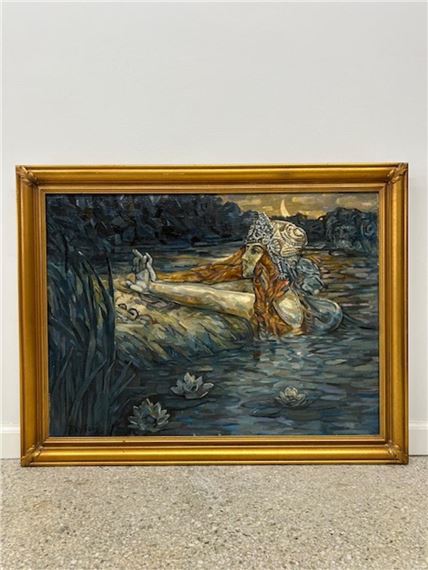 The Parting of Sea King and Princess Volhova - Mikhail Vrubel