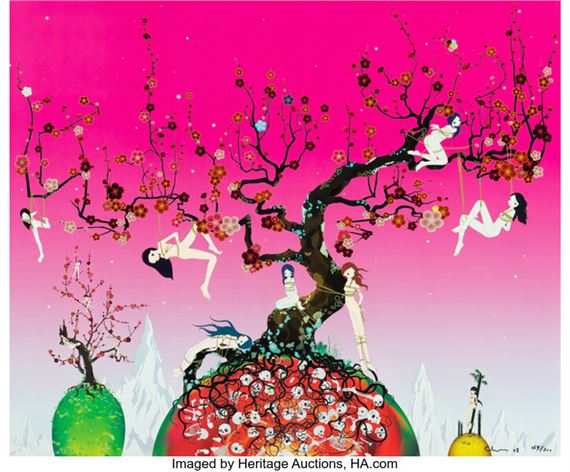 Japanese Apricot 3 - A Pink Dream - Chiho Aoshima