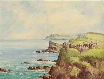 DUNLUCE CASTLE FROM THE EAST STRAND, COUNTY ANTRIM - Ray Cochrane