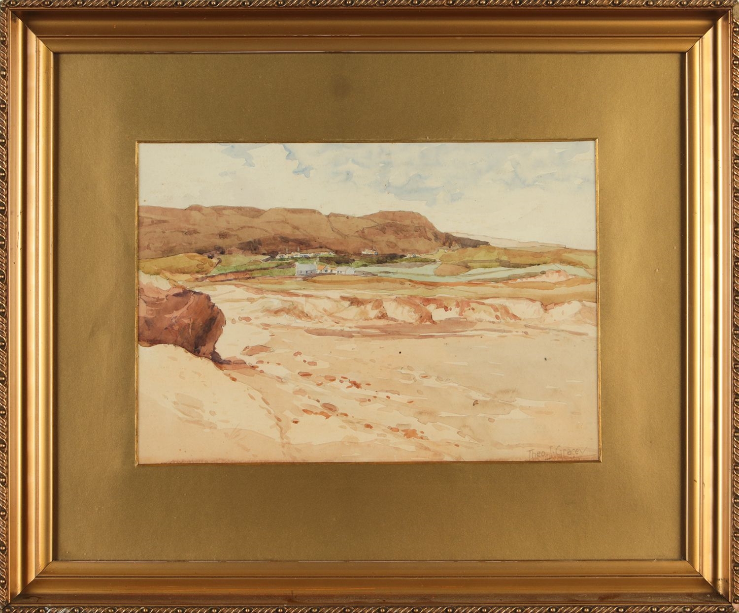 Artwork by Theodore James Gracey, DONEGAL, Made of Watercolour Drawing