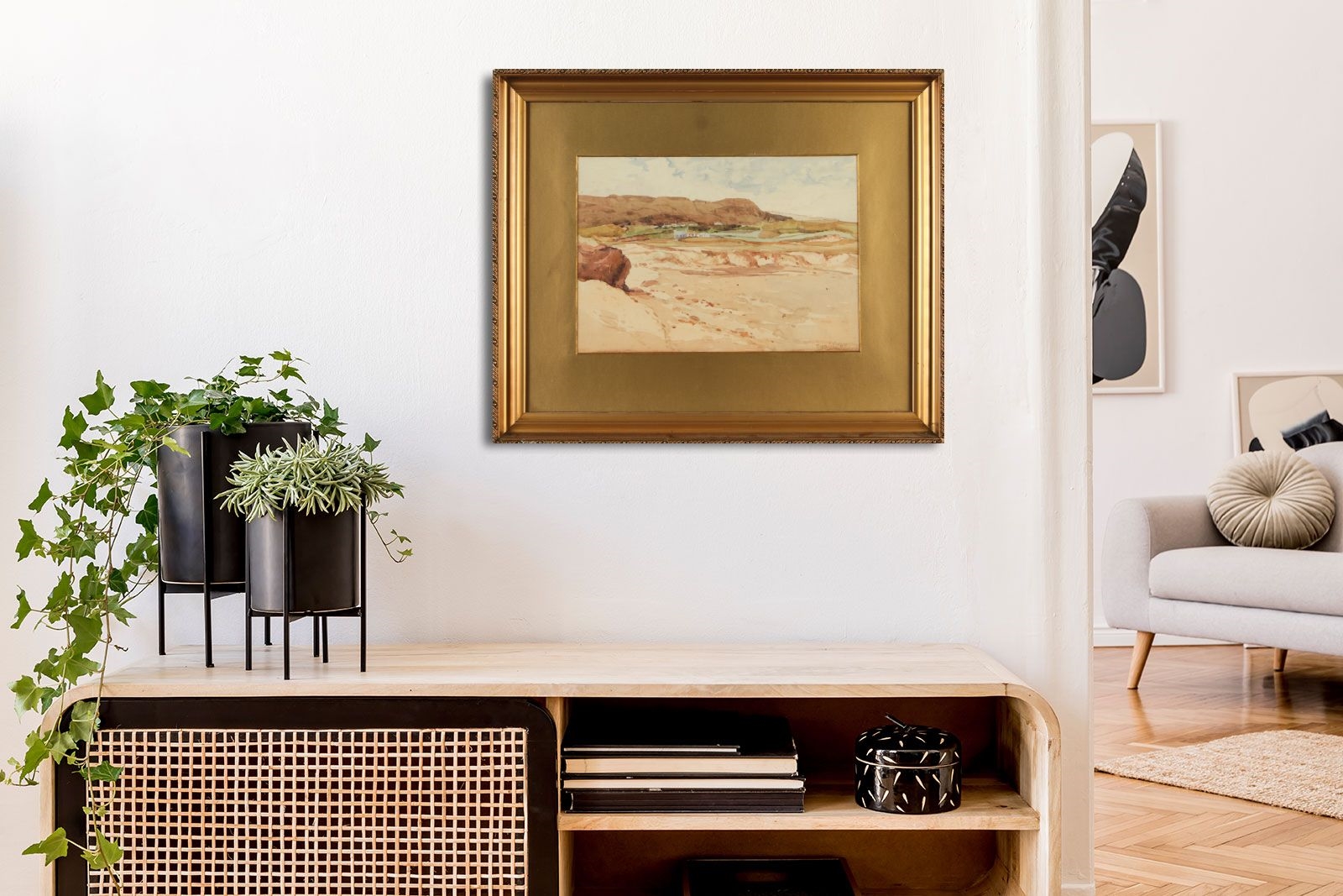 Artwork by Theodore James Gracey, DONEGAL, Made of Watercolour Drawing