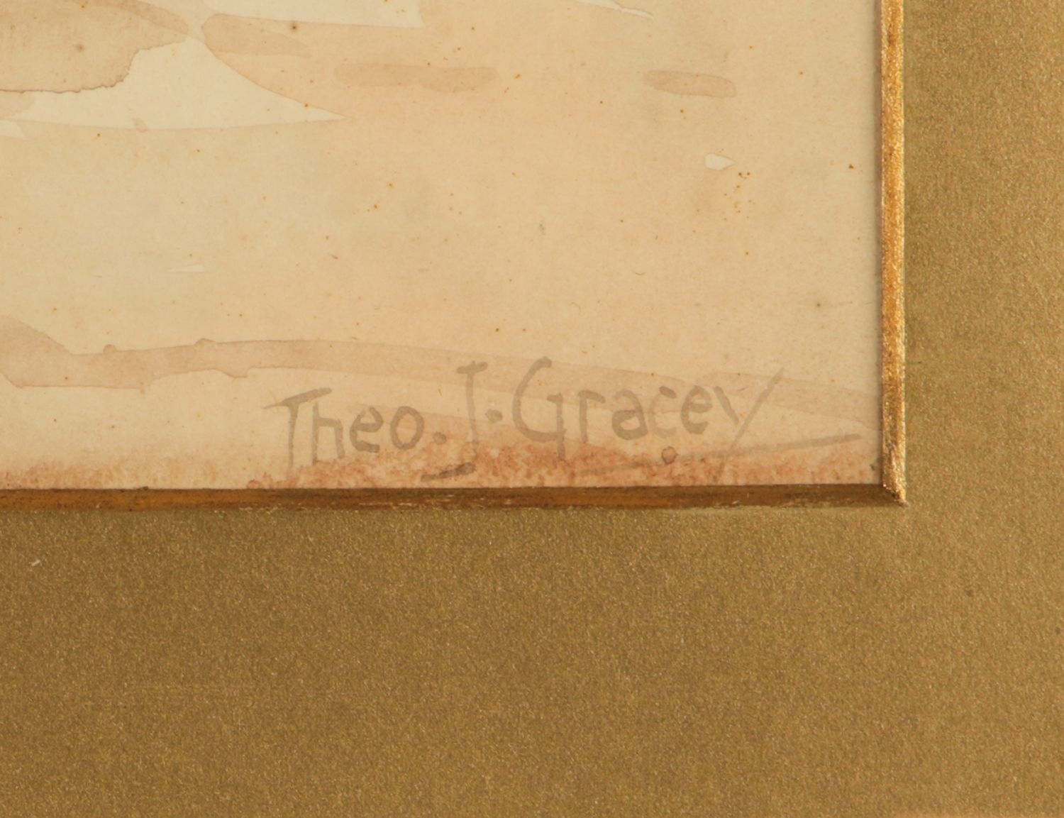 Artwork by Theodore James Gracey, DONEGAL, Made of Watercolour Drawing