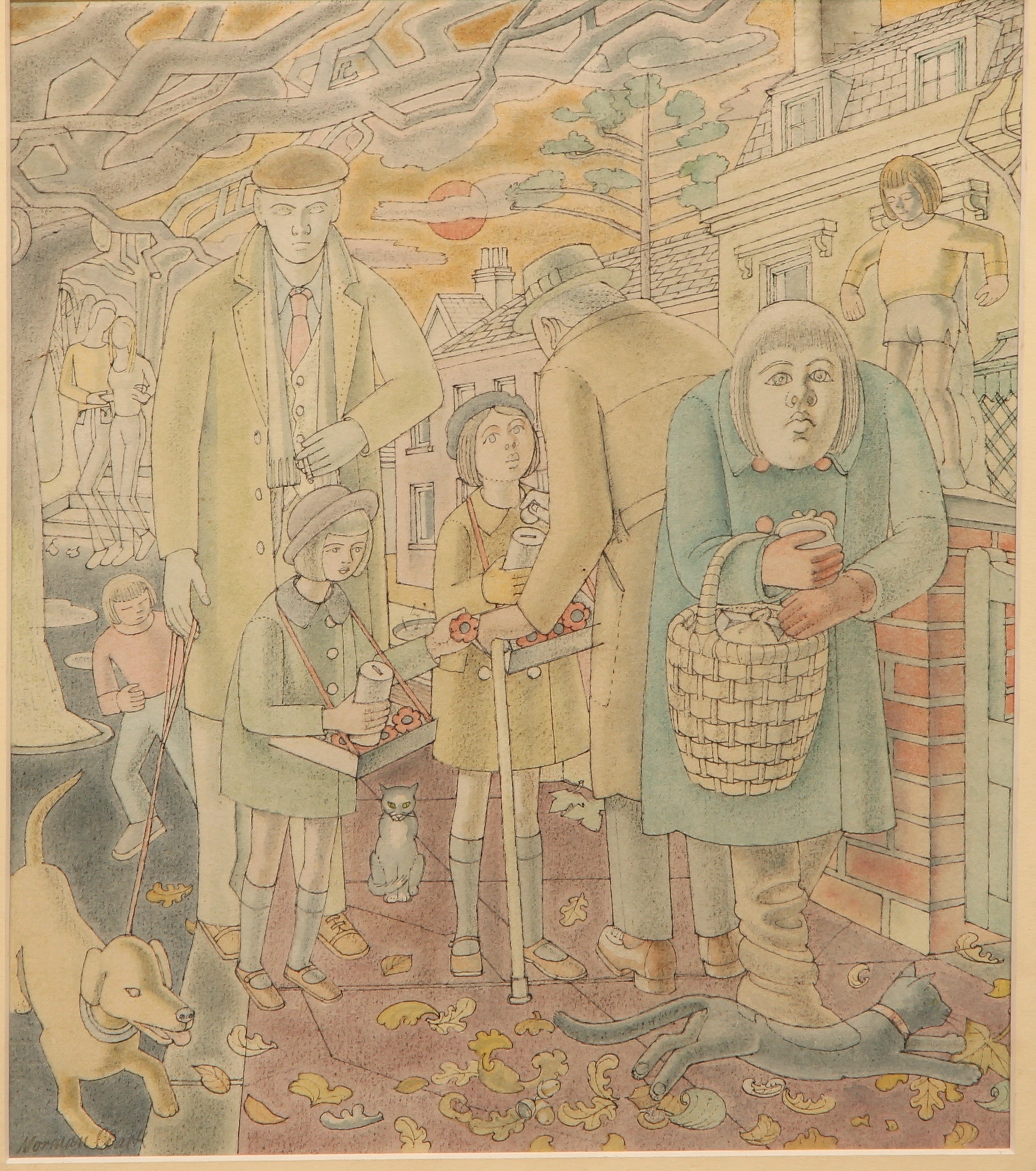 Norman Clark | Poppy Sellers in November | MutualArt