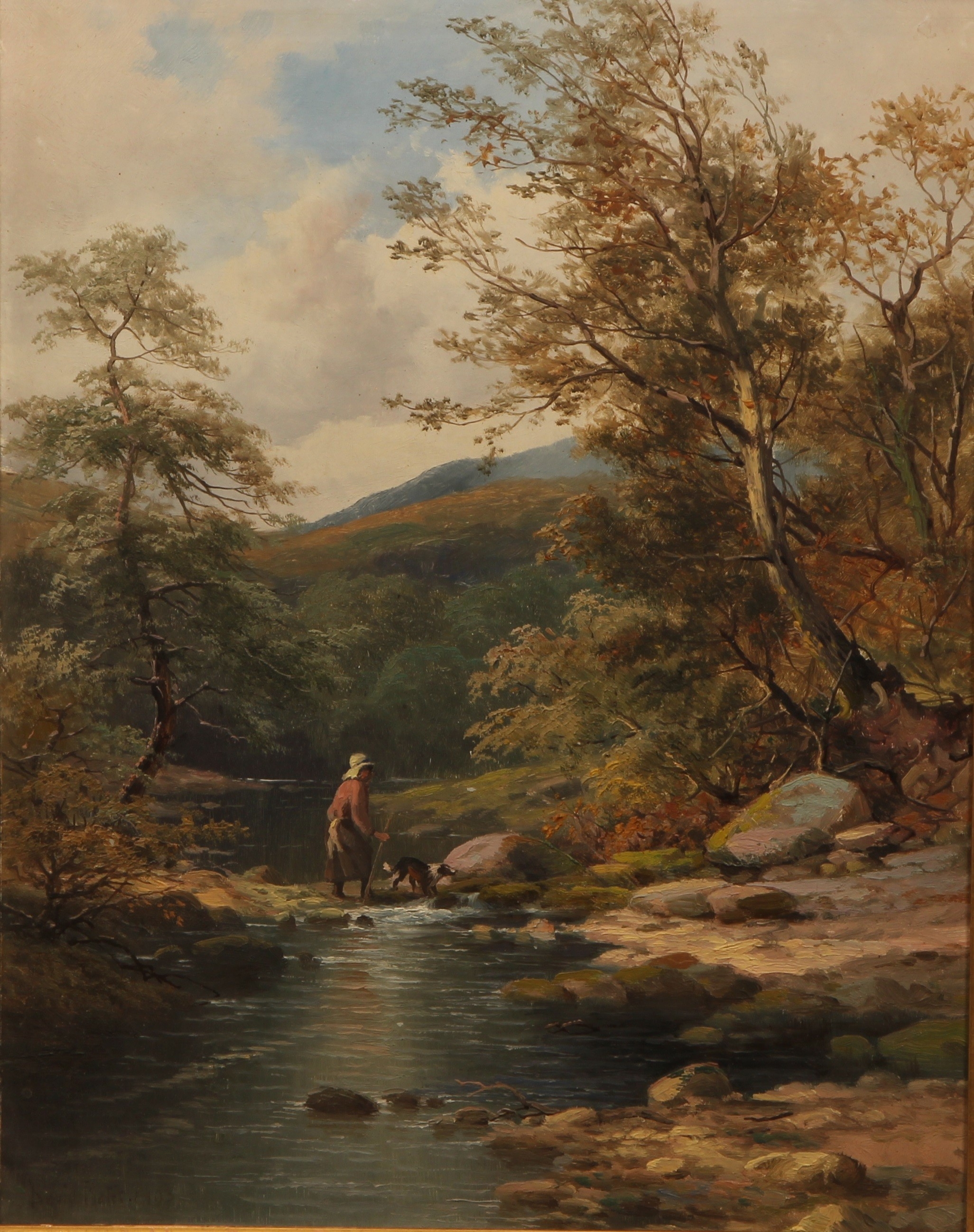 David Bates | The River Crossing (1903) | MutualArt