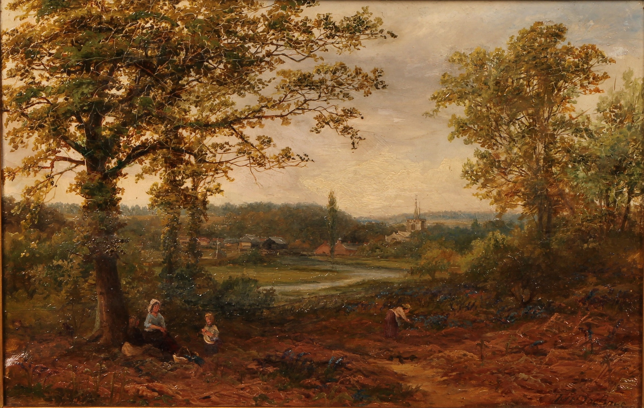 Mark Edwin Dockree | Rickmansworth from Croxley Wood | MutualArt