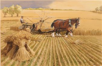 Reaping Stonecroates - Clifford Charles Turner