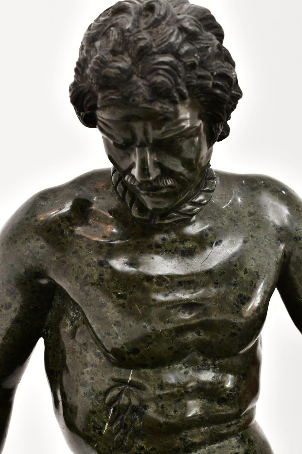 Artwork by Girolamo Zoffoli, Dying Gaul, Made of Marble