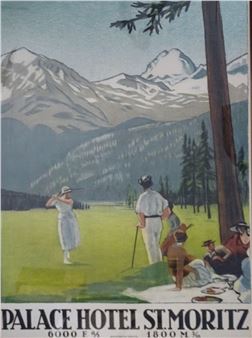 Palace Hotel St Moritz - Golf - Emil Cardinaux