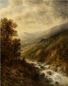 Mist in the Catskills, New York - Thomas Bailey Griffin
