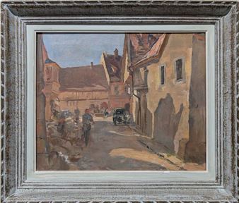 Riquewihr alley - Auguste Boehringer