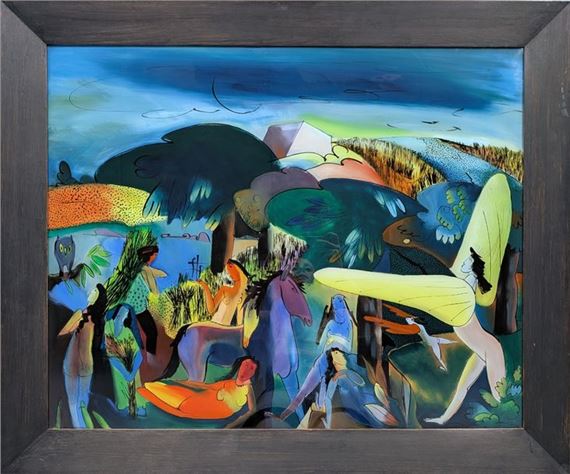 Summer Mounted under glass by Philippe Stoll