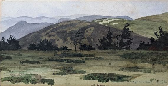 Valley landscape - Paul Leschhorn