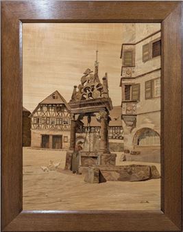 Boersch, the six-bucket well - Spindler