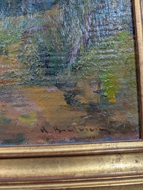 Artwork by Robert Brietwieser, Promenade, Made of Oil On Canvas