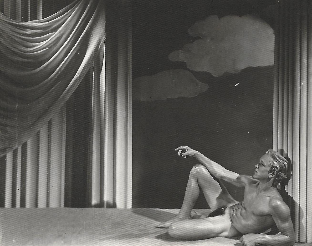 Artwork by Bob Mizer, John Miller, Made of Vintage gelatin silver print