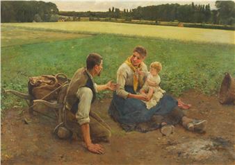 Déjeuner sur le champs, Pontoise - Luis Jiménez y Aranda