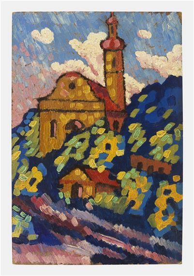 Eglise de Murnau by Wassily Kandinsky, 1905