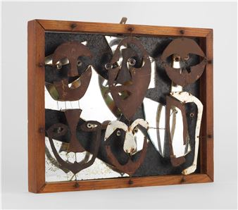 Sculpture avec six visages - Yves Tanguy