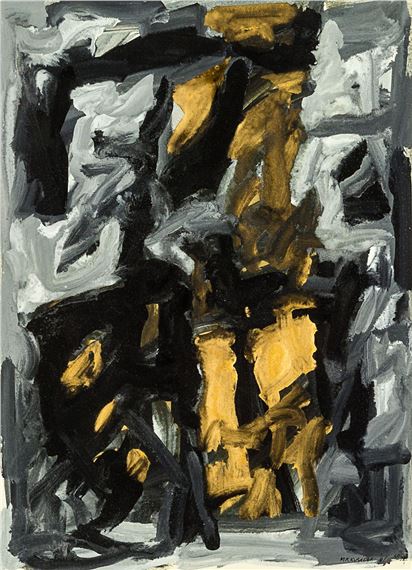 Gouache No. 12 - Milan Mrkusich